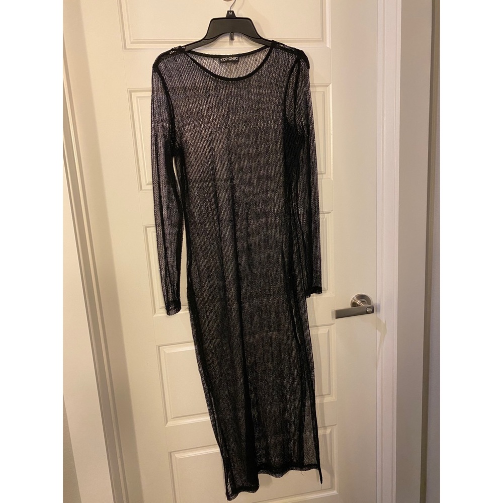 Sheer Long Shirt/Cover Up